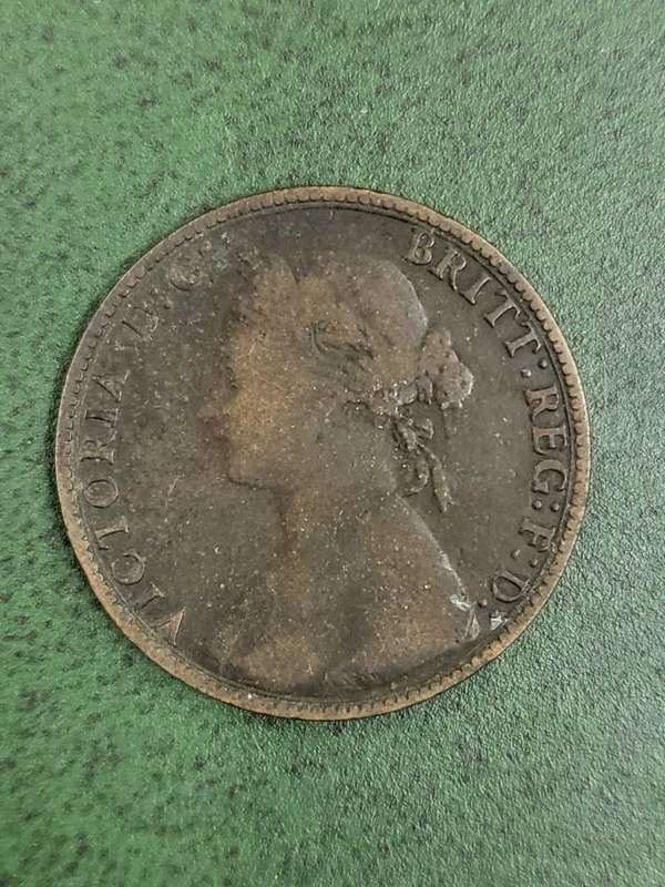 Britain Half Penny 1874
