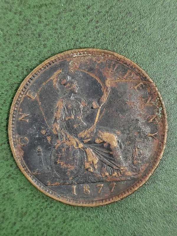 Britain Penny 1877