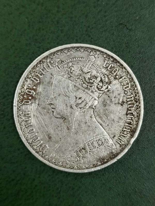 Britain Gothic Florin 1872