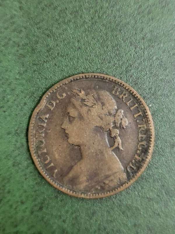 Britain Farthing 1875