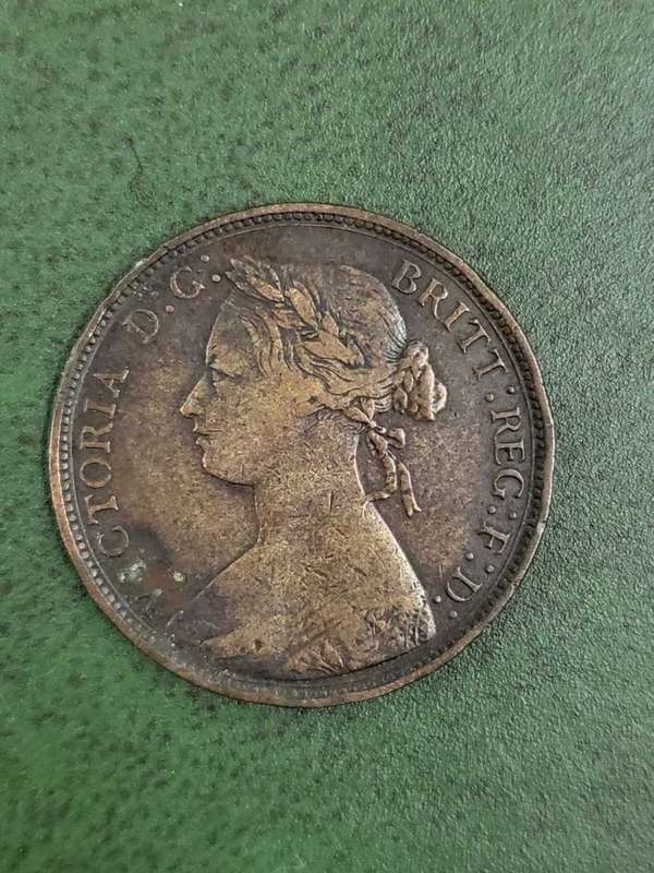 Britain Half Penny 1876