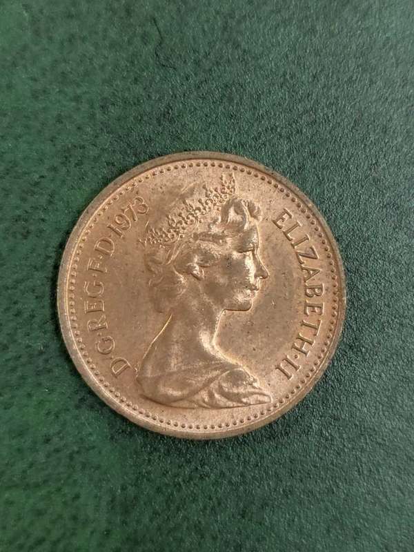 Britain New Penny 1973