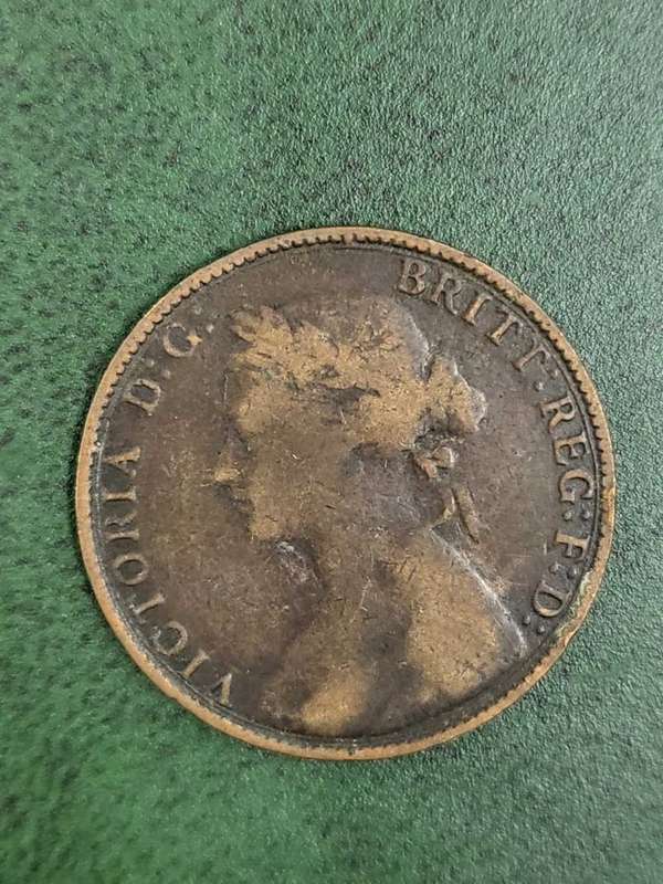 Britain Half Penny 1875
