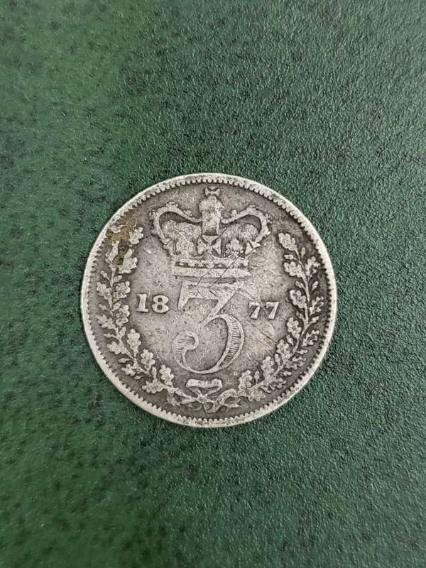 Britain Threepence 1877