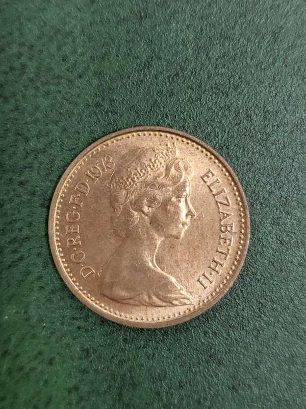 Britain 1/2 New Penny 1973