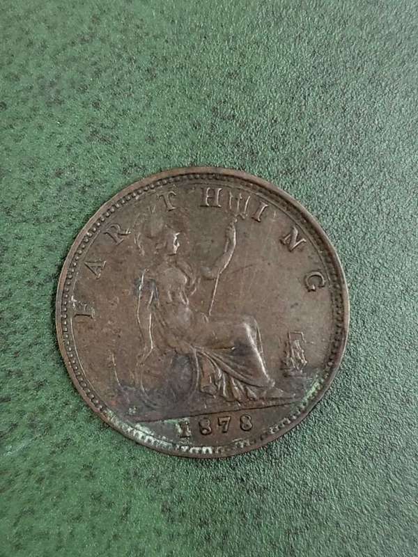 Britain Farthing 1878 - Great condition
