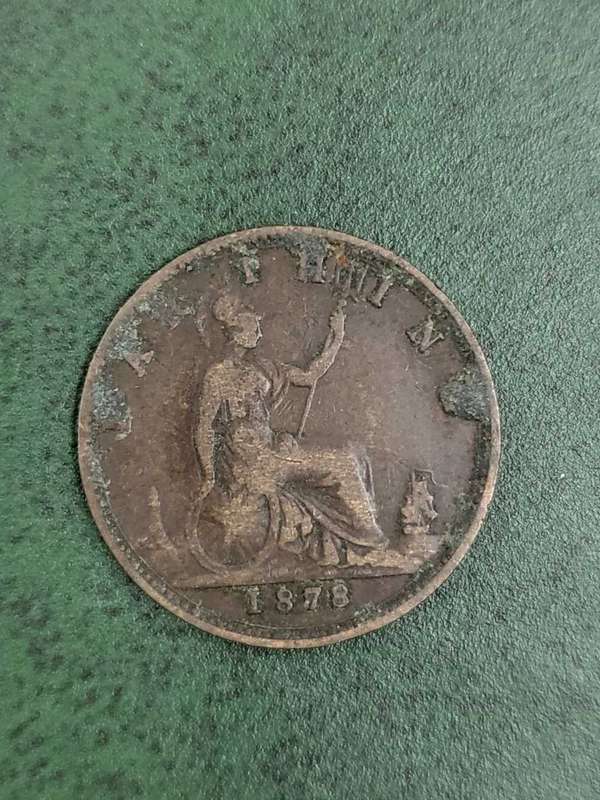 Britain Farthing 1878