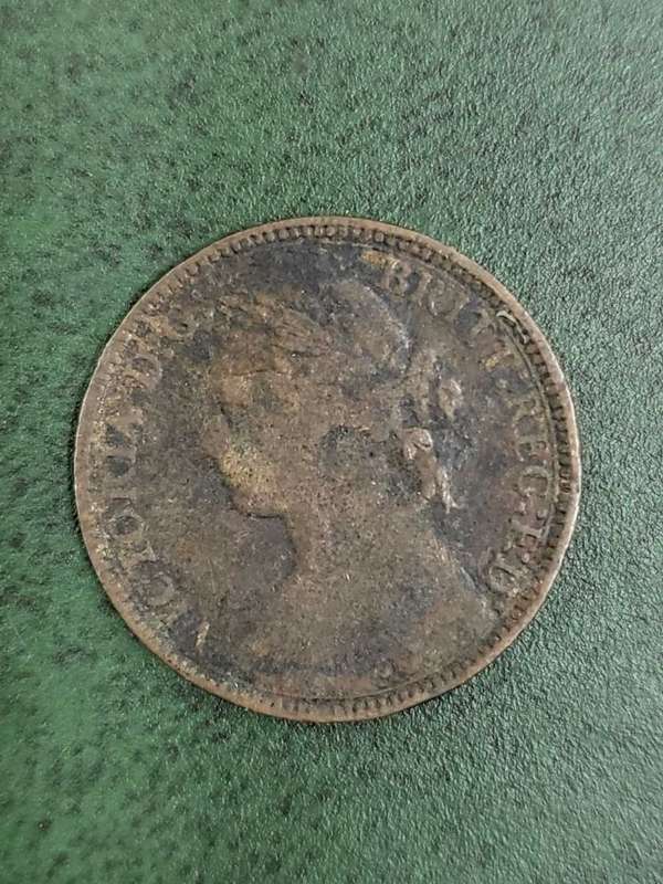 Britain Farthing 1875