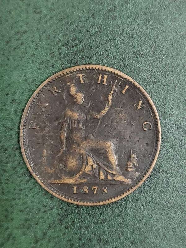 Britain Farthing 1878