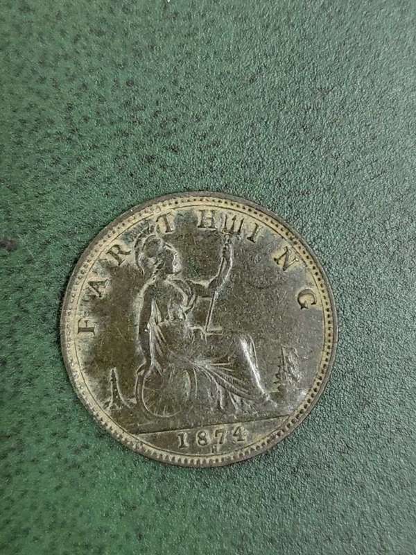 Britain Farthing 1874