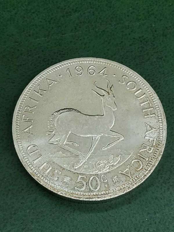 Discount!!! RSA 50 Cent 1964 - Proof-Like