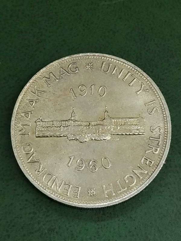 Union 5 Shillings 1960 - Proof Like