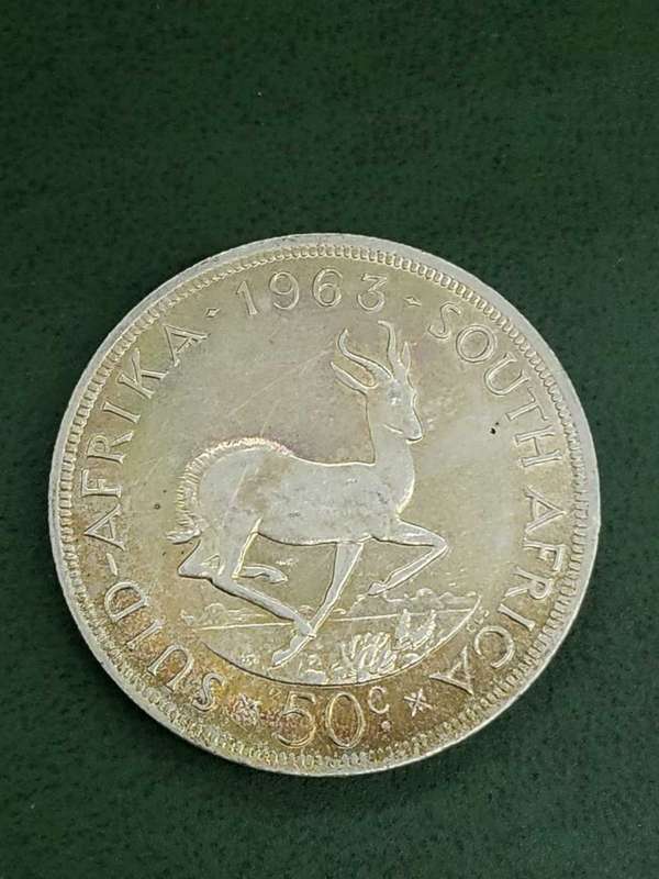 RSA 50 Cent 1963 - Nice condition