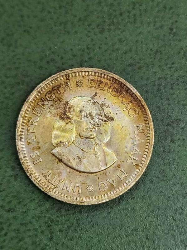 RSA 5 Cent 1963 - Nice Toning