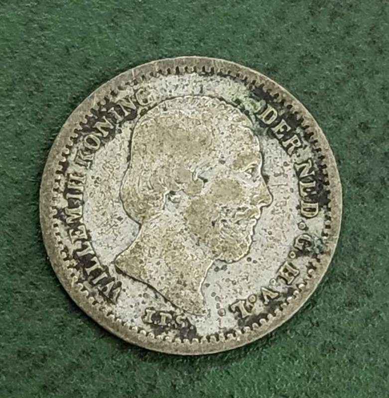 Netherlands 5 Cents 1850
