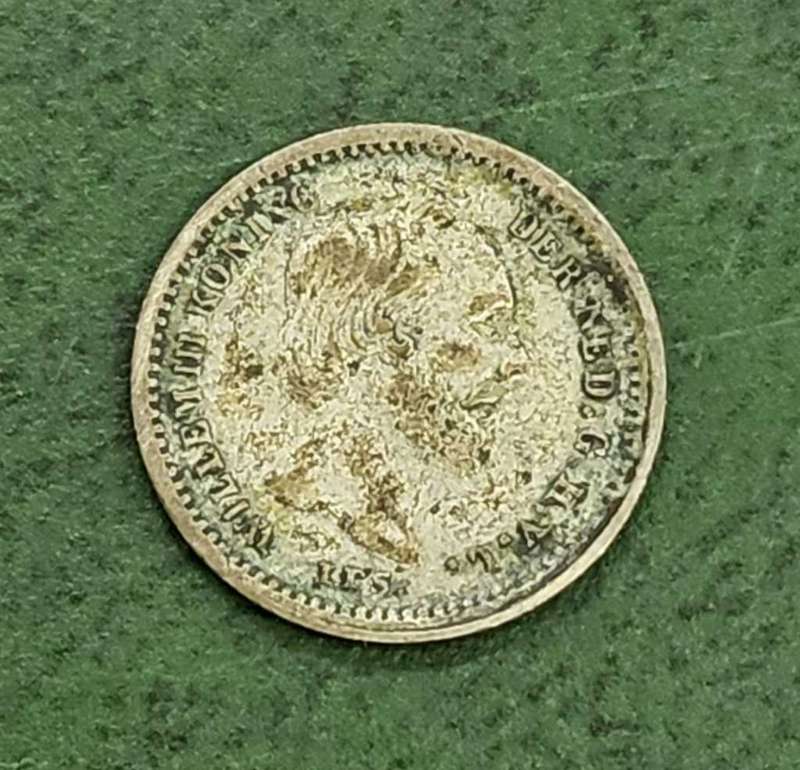 Netherlands 5 Cents 1859