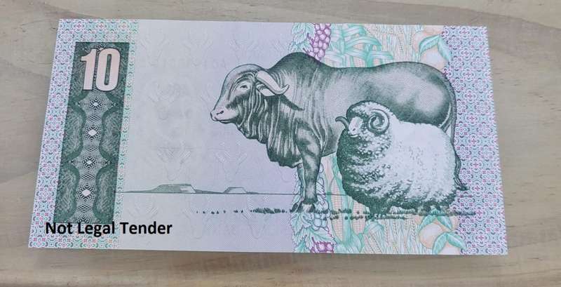 **R1 Auction** SA 10 Rand 1990 -Excellent condition