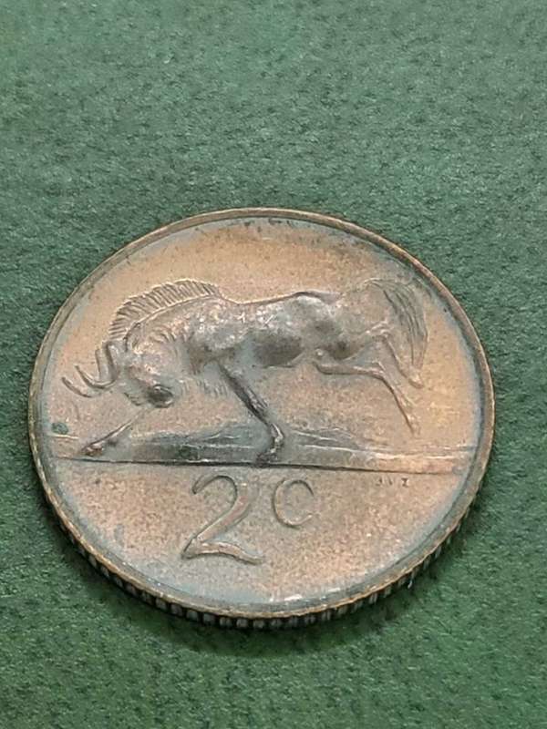 RSA 2 Cent 1971 UNC