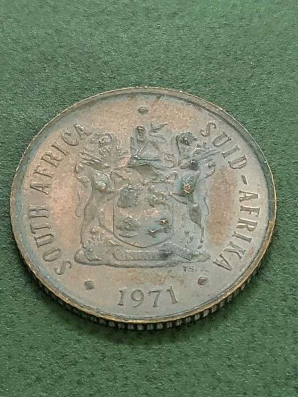 RSA 2 Cent 1971 UNC