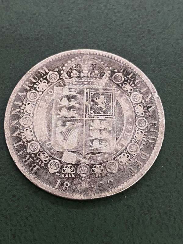 Britain Half Crown 1888