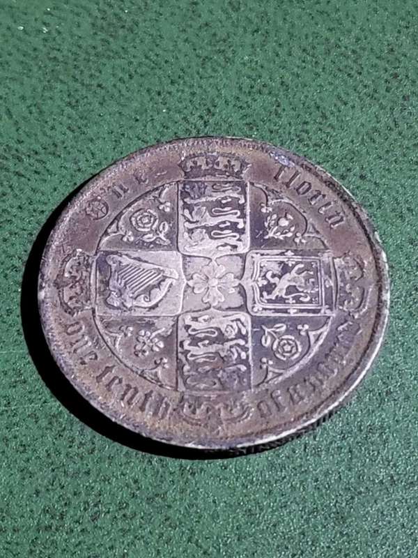 *R1 Auction* Britain Gothic Florin 1880