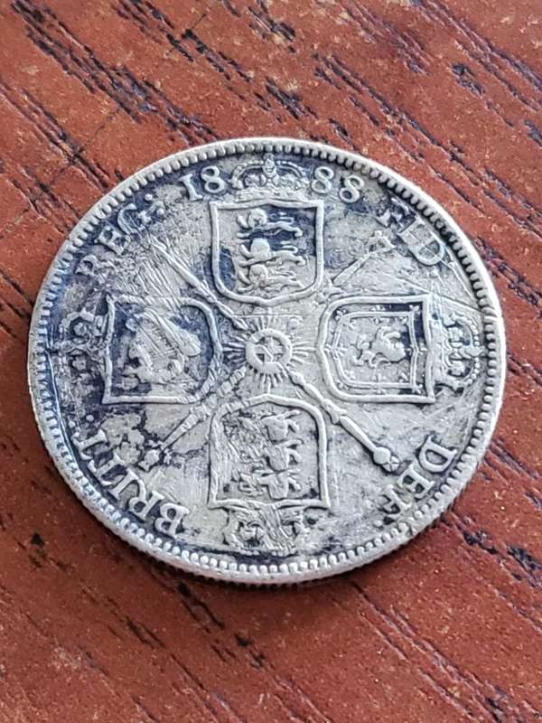 Britain Florin 1888 - Scarce
