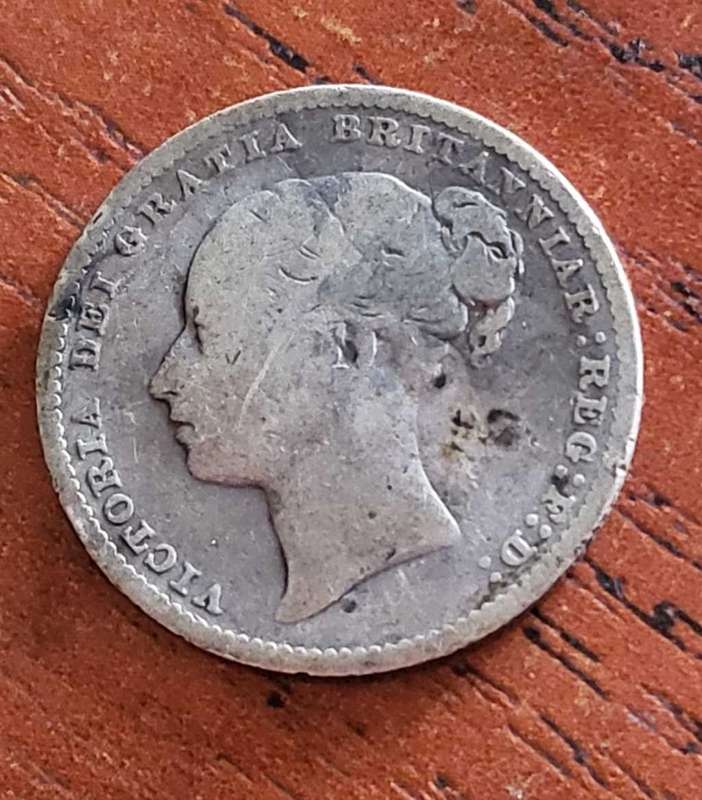 Britain 1 shilling 1885