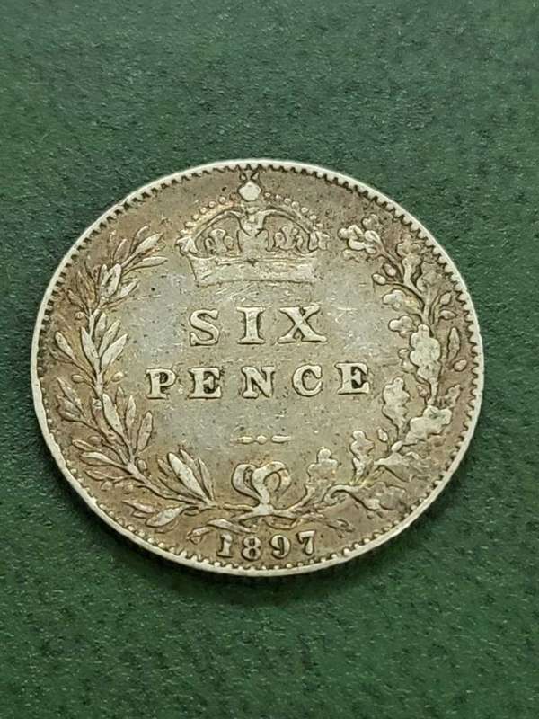 Britain Sixpence 1897