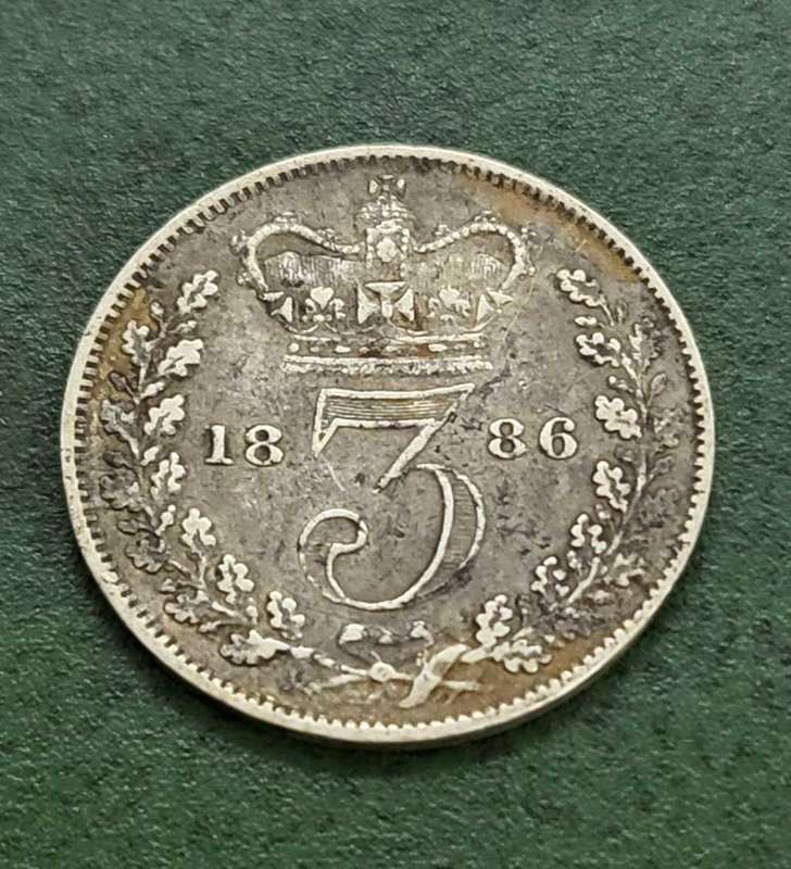 Britain Threepence 1886