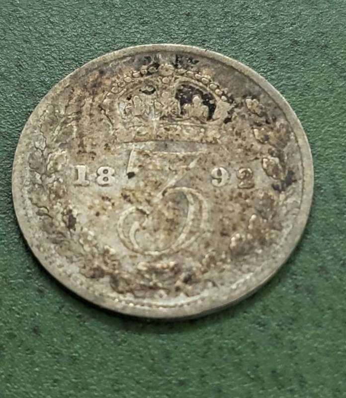 Britain Threepence 1892