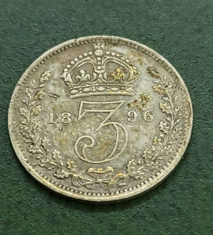 Britain Threepence 1896