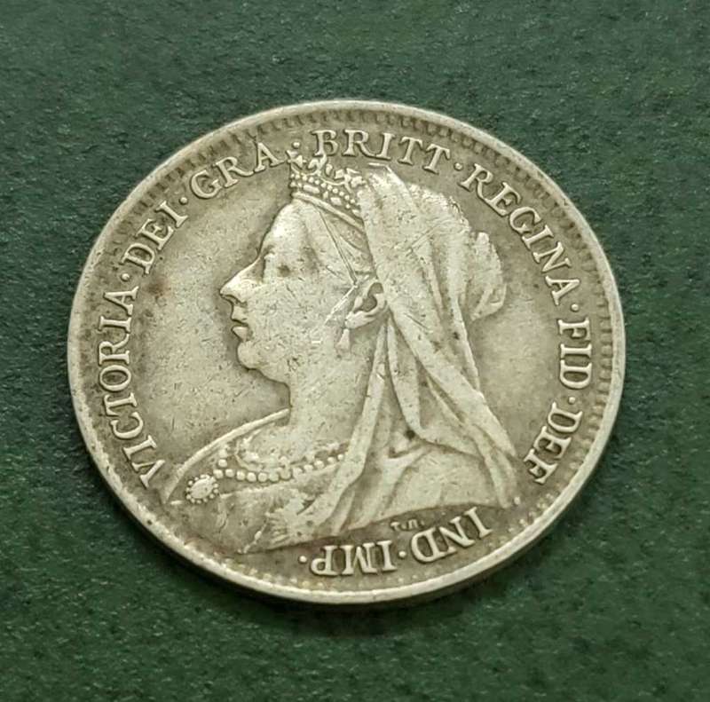 Britain Threepence 1896