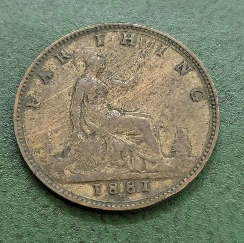 Britain Farthing 1881