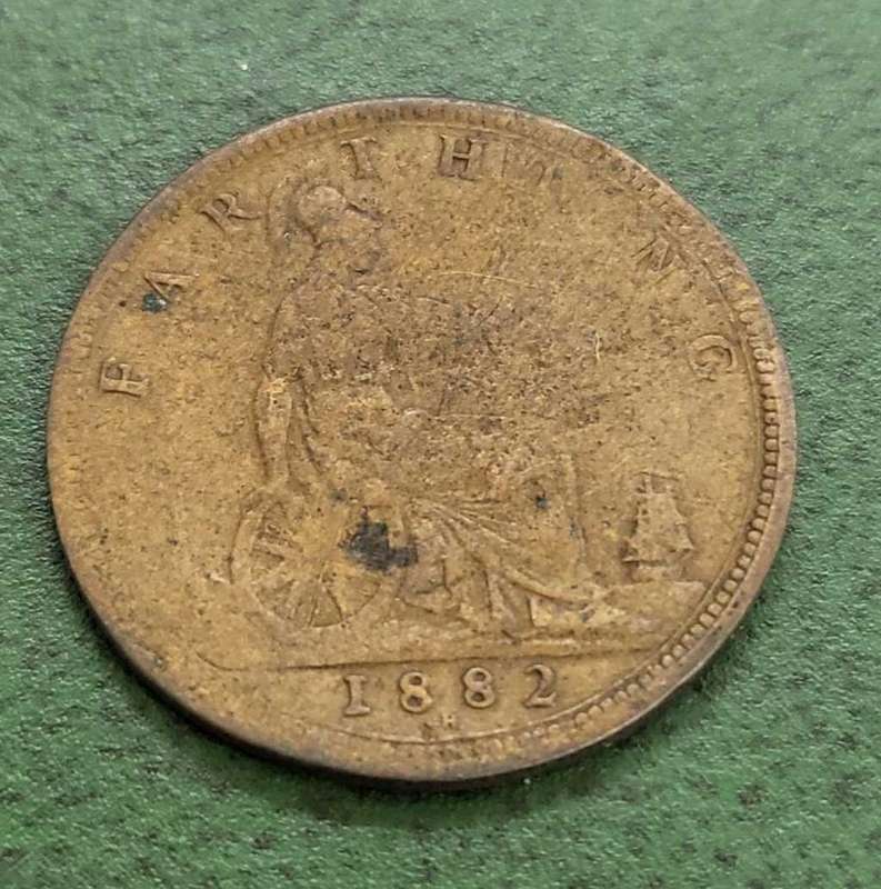 Britain Farthing 1882