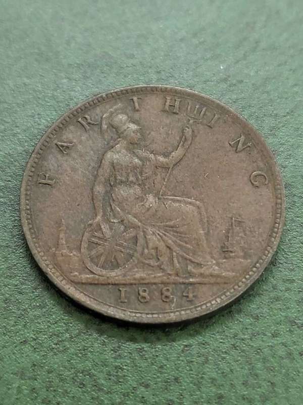 Britain Farthing 1884 - Nice condition