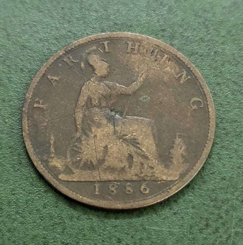 Britain Farthing 1886