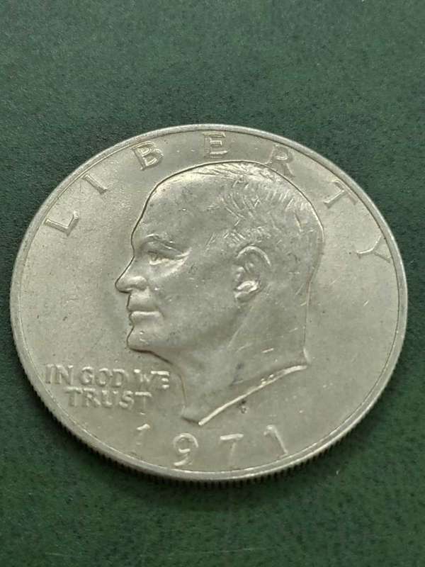 USA 1 Dollar 1971D-Eisenhower Dollar