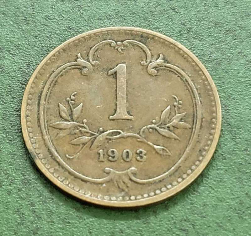 **R1 Auction** Austria 1 Heller 1903