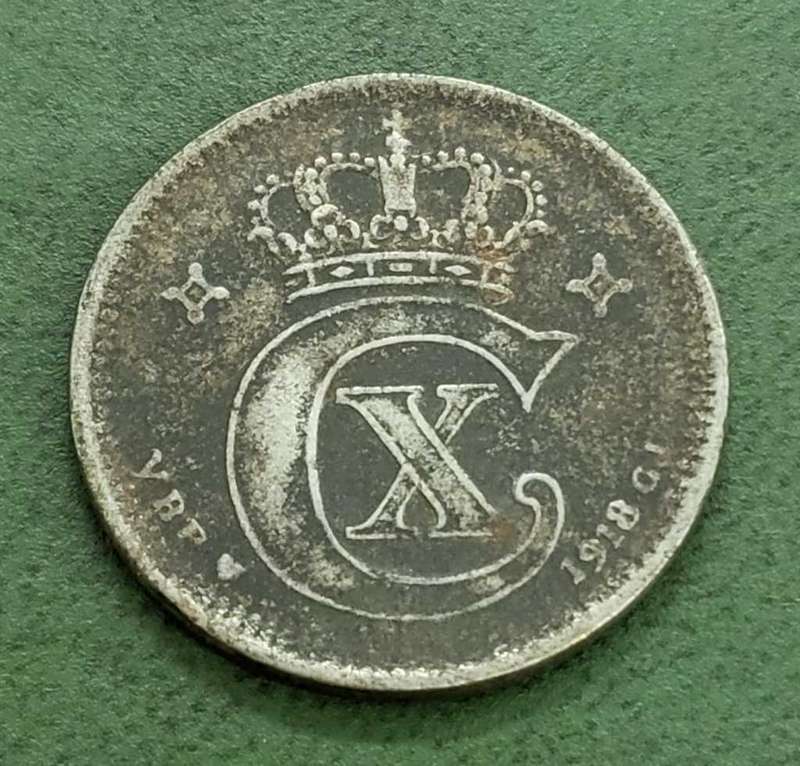 **R1 Auction** Denmark 2 Ore 1918-Iron