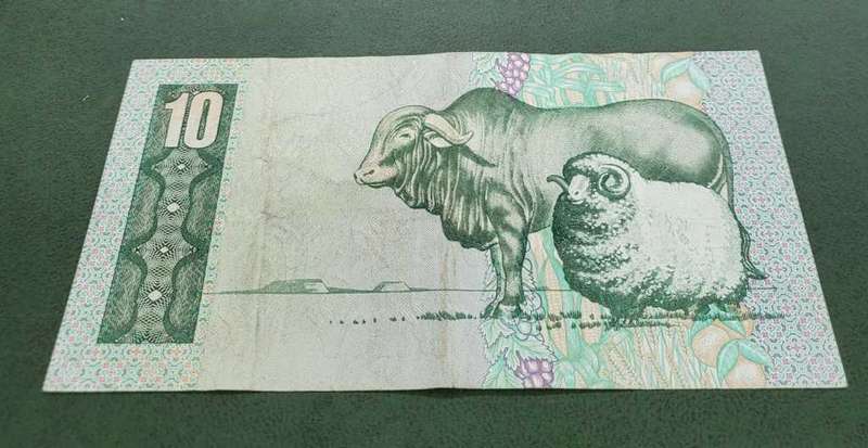 RSA 10 Rand 1985(G de Kock 3rd Issue) - AA Prefix