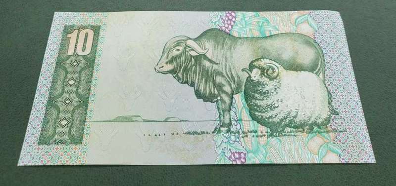 RSA 10 Rand 1985(G de Kock 3rd Issue) - XX Replacement