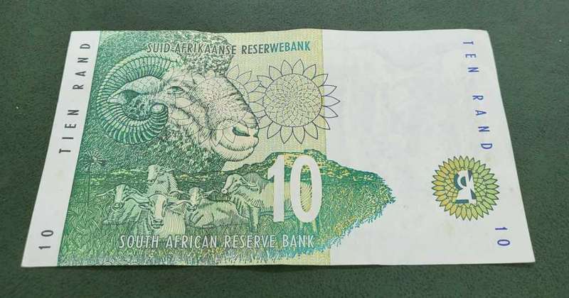 SA 10 Rand 1993-AA Prefix