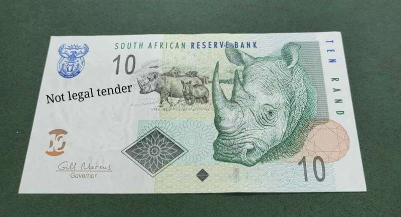 SA 10 Rand 2010-EF Condition