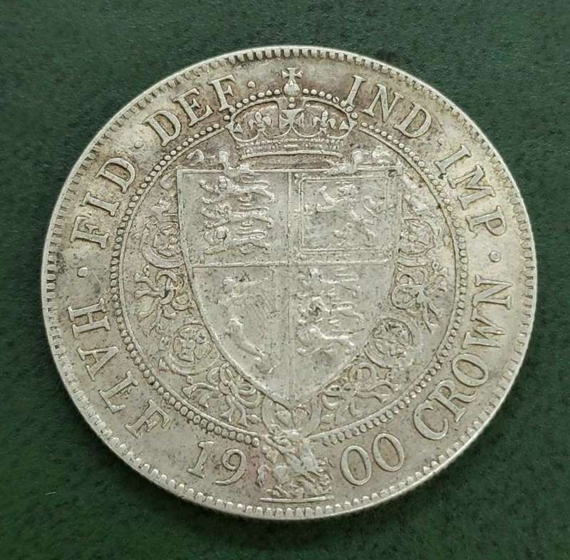 Britain Half Crown 1900 - Great condition