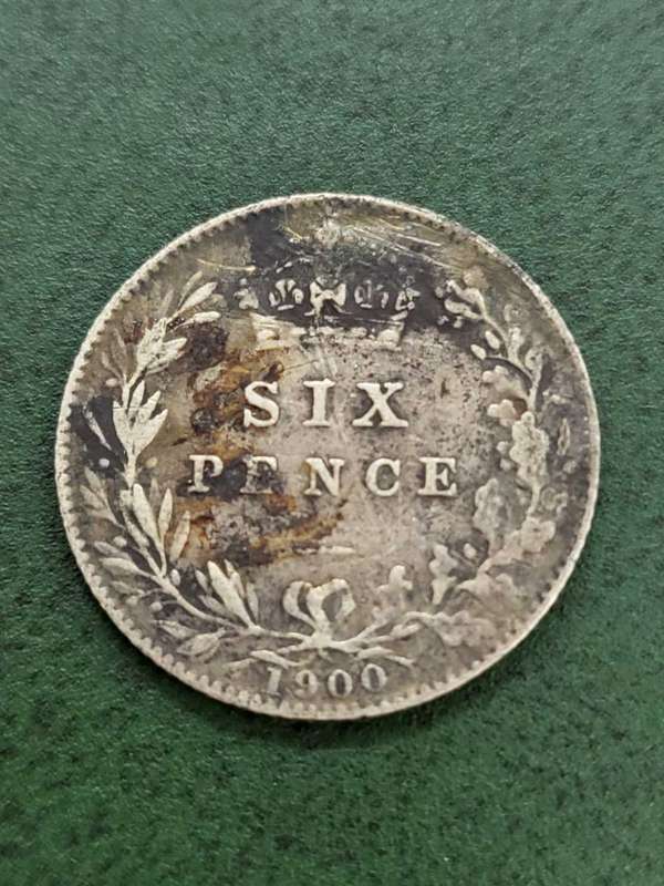 Britain Sixpence 1900