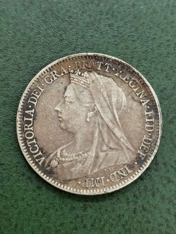 Britain Sixpence 1900