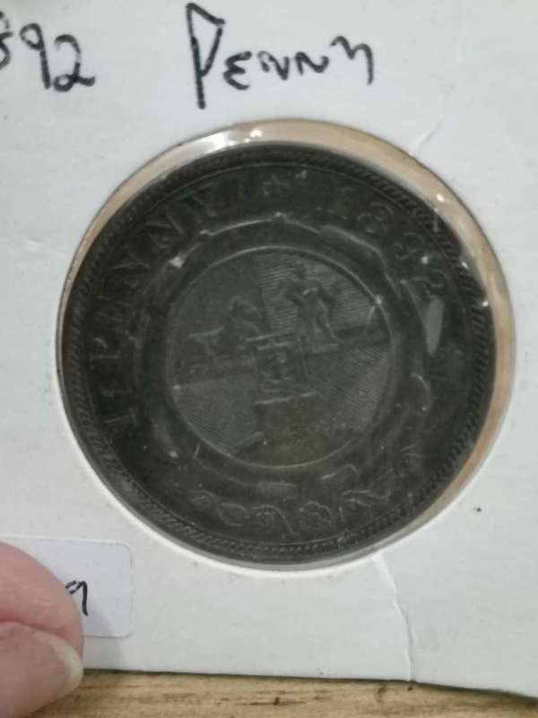 ZAR Penny 1892 - Nice condition