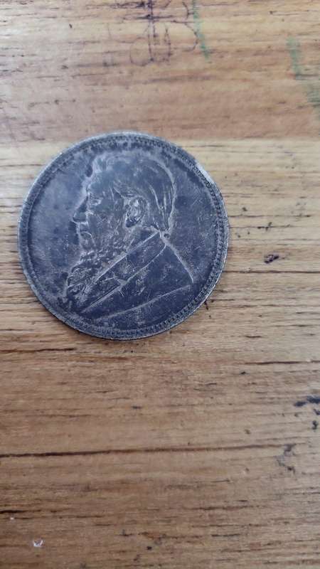 ZAR 1897 Two Shillings