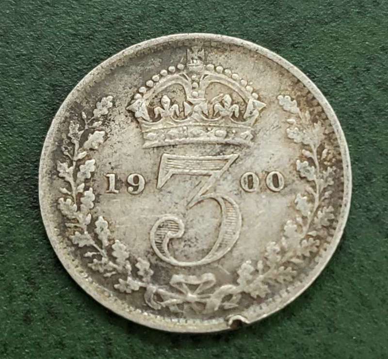 Britain Threepence 1900