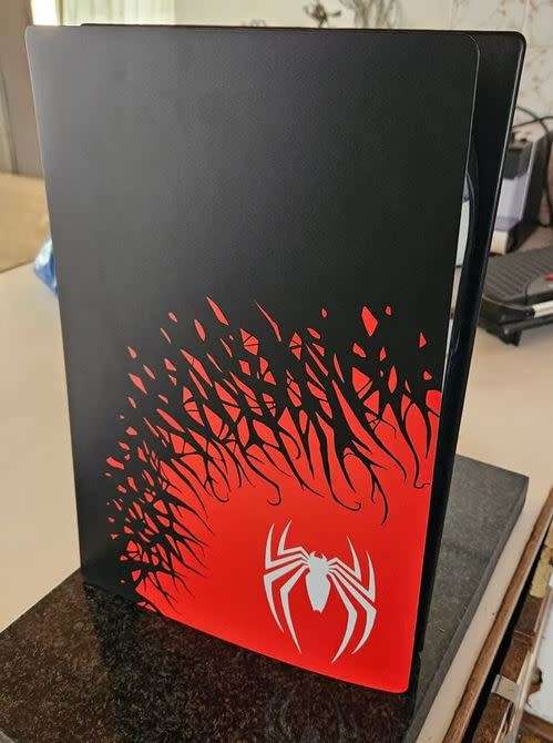 Limited Edition Faceplates For PS5 Disc Version Spider-man 2 Generic Face Plates. Material ABS Plast